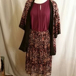 Womens Skirt, blouse & blazer